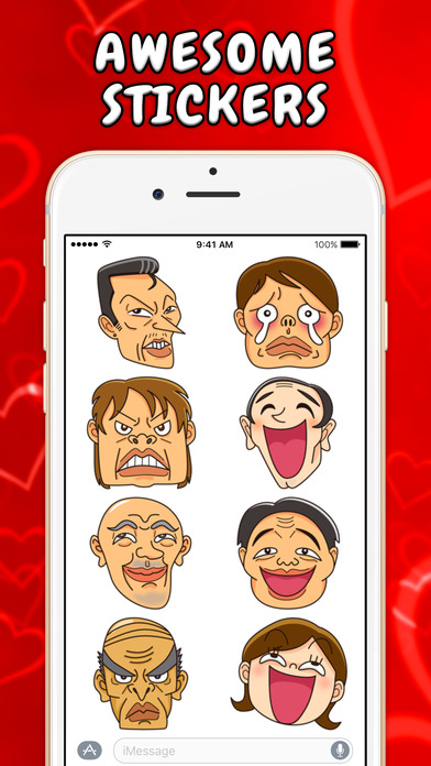 Real Face Emoji Stickers screenshot 2