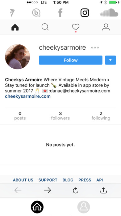 CHEEKY - Cheeky's Armoire Vintage Meets Modern screenshot 2