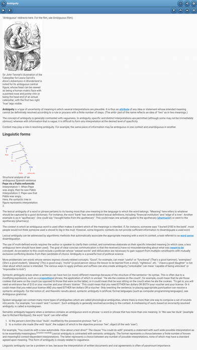 Directory of semantics screenshot 2