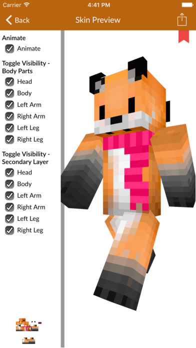 Animal Skins Pro - New Skins for Minecraft Edition screenshot 2