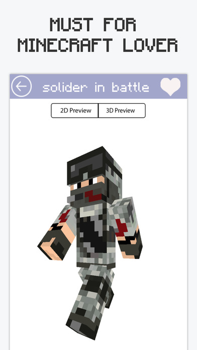Battle Skins for Minecraft PE screenshot 3