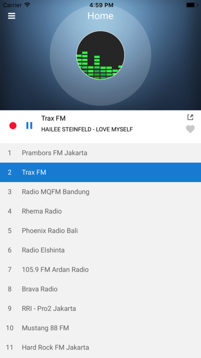 Indonesia Radio Station Player - Live Streaming screenshot 4