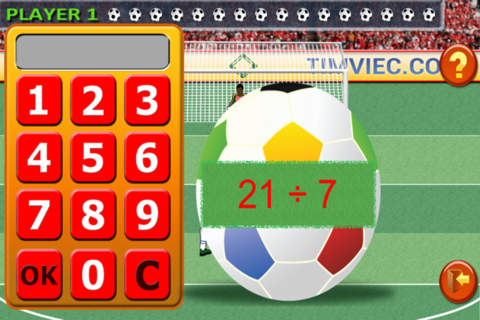 Soccer Math Lite screenshot 4