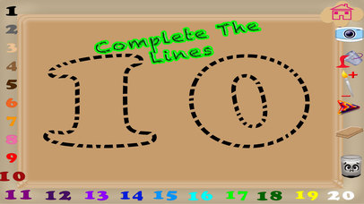 Numbers Paint Coloring Pages screenshot 4