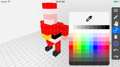 3D Pixel Artist - Voxel Design screenshot 2