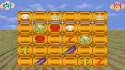 Memory Flash Cards Vegetables screenshot 2