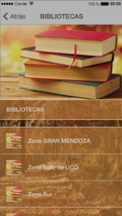 Bibliotecarios Mendocinos screenshot 2