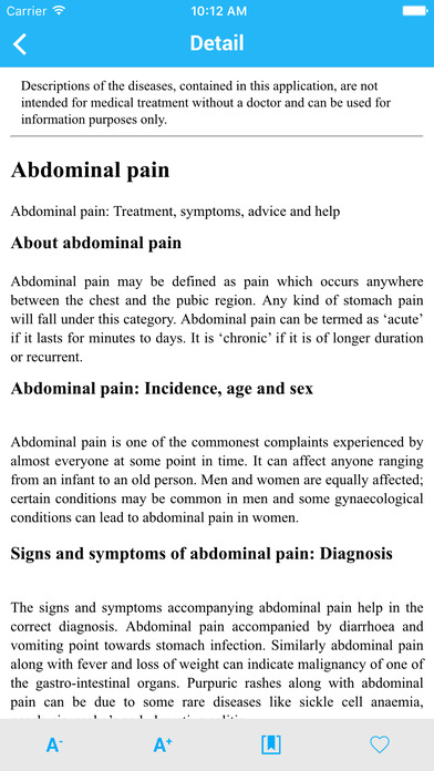 Disease Symptoms Matcher screenshot 2