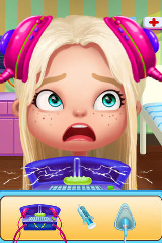 Baby Girl's Brain Cure- Beauty Surgeon Games screenshot 3