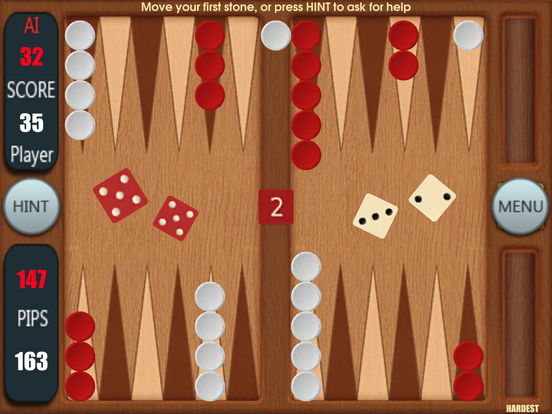 Backgammon by George на iPad