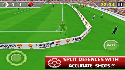 Foot-ball :The Soccer Game of Thrill screenshot 3