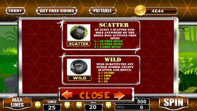 Monkey Slot : 777 Jackpot Casino screenshot 4