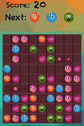 Fruity Five - Fruits Addictive Fun game. screenshot 2