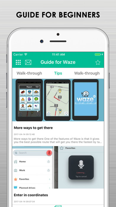 Guide for Waze - GPS Navigation, Maps screenshot 2