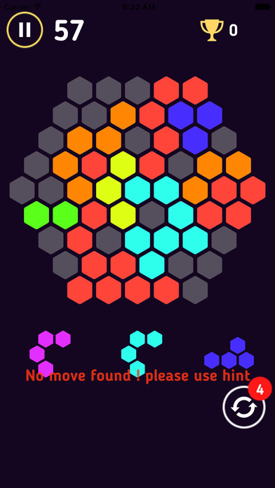 Hexagon : Block Puzzle screenshot 2
