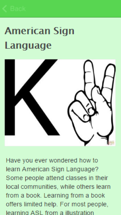 American Sign Language.. screenshot 2