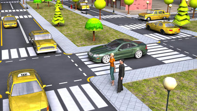 City Taxi Parking 3D Game screenshot 3