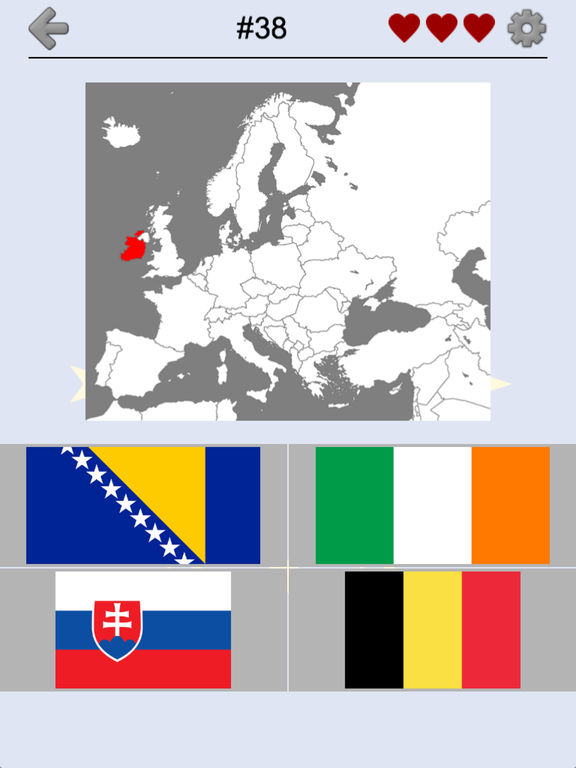 European Countries - Maps, Flags & Capitals Quiz | App Price Drops