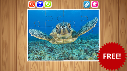 Ocean Animal Jigsaw Puzzle Free For Kids and adult screenshot 2