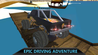 Monster Noja Buggy Racing:Tropical Beach Craziness screenshot 2