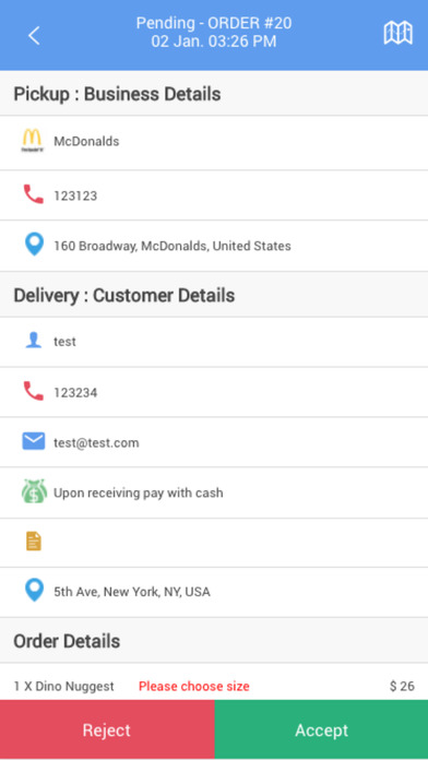 FoodReady Delivery screenshot 3
