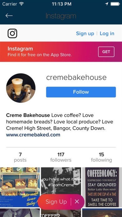Creme Bakehouse screenshot 3