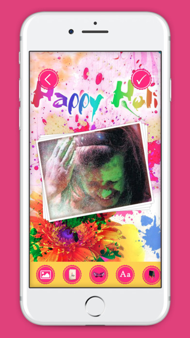 Happy Holi Photo Frames - Colors Photo Frame screenshot 3