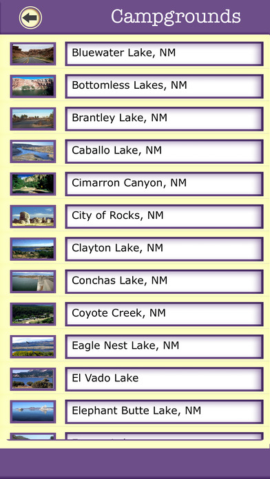 NewMexico Campgrounds & Hiking Trails,State Parks screenshot 3