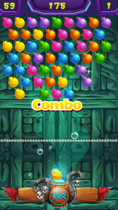 Bubble Go Mania Angry Witch Pop Games screenshot 3
