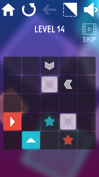 Square steps Screenshot on iOS