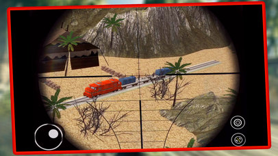 Train Sniper Shooter 3D Game - Pro screenshot 2