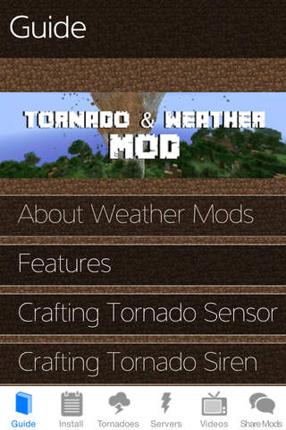 Tornado Reality Mod for Minecraft PC Edition screenshot 2