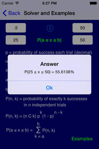 Probability Pro screenshot 2