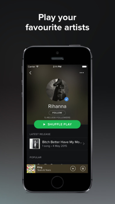 Premium Music Search for Spotify Premium! screenshot 3