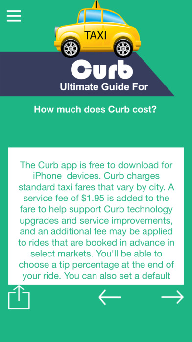 Ultimate Guide For Curb - The Taxi App screenshot 4