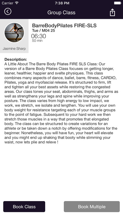 Barre Body Pilates screenshot 4