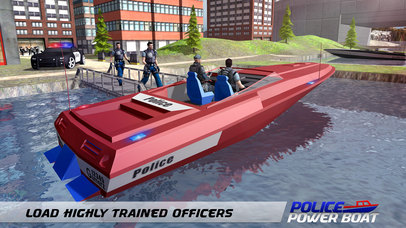 Power Boat Transporter Police – Coast Guard Drive screenshot 2