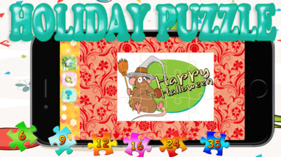 Cartoon Holiday Jigsaw Collection Learning For Kid screenshot 2