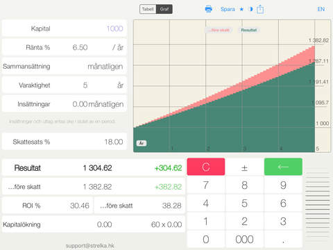 Deposit Tax Lt calculator for deposits with taxes screenshot 2