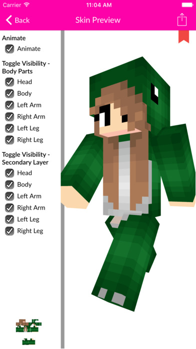 Youtuber Skins - New Skins for Minecraft PE & PC screenshot 2