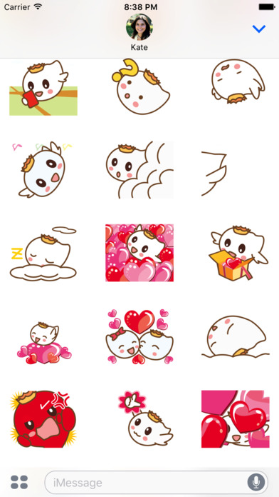 Cute Ghost Animated Emoji Stickers screenshot 4