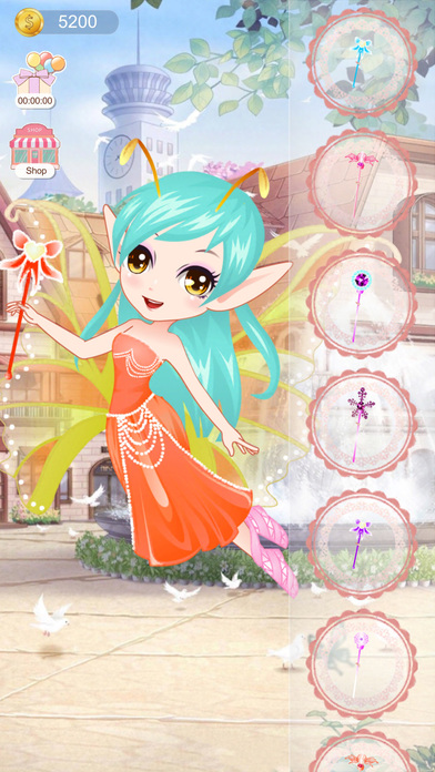 Little Elf Princess - Beauty girl Dress Up Story screenshot 4