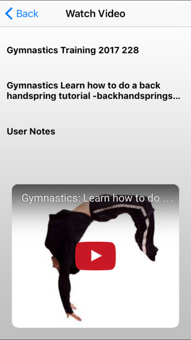 Gymnastics Training 2017 screenshot 3