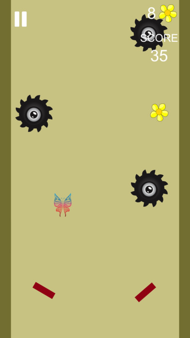 Climb Up - Fast Tap Tap Butterfly Dash Game screenshot 2