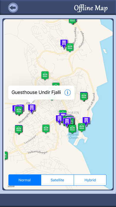 Faroe Island Offline Map Guide screenshot 2