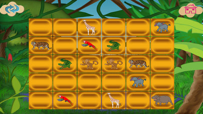 Memory Game Wild Animals Flash Cards screenshot 4