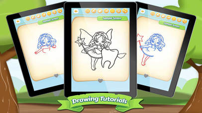 Drawing Tutorials Fairies screenshot 3