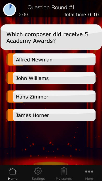 Movie Quiz Game App for the Academy Awards screenshot 3