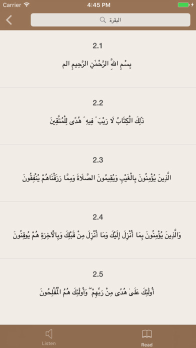 Quran Recitation screenshot 4