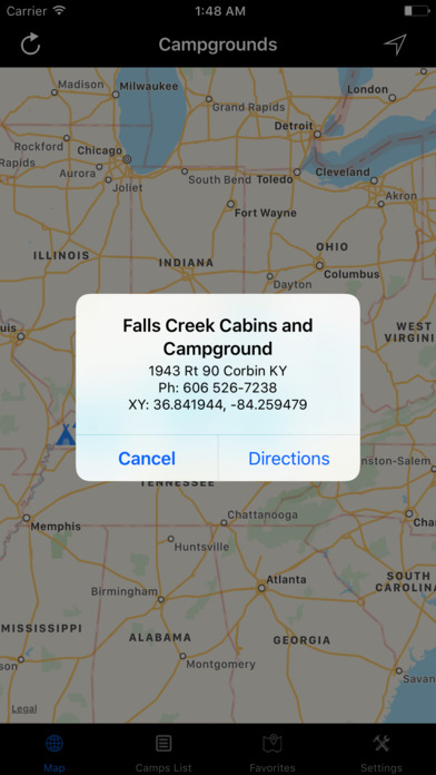 Kentucky – Campgrounds & RV Parks screenshot 2